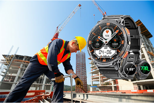 Construction worker wearing mingdaln k68