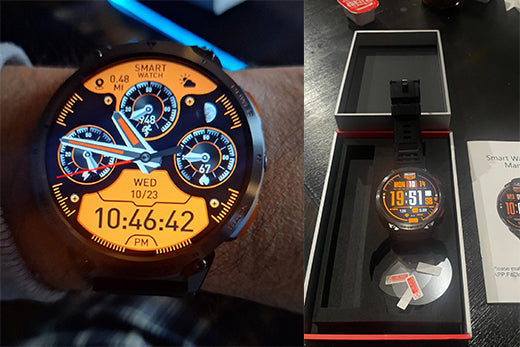 Tactical Smartwatch——The ultimate equipment for hardcore military fans and outdoor experts