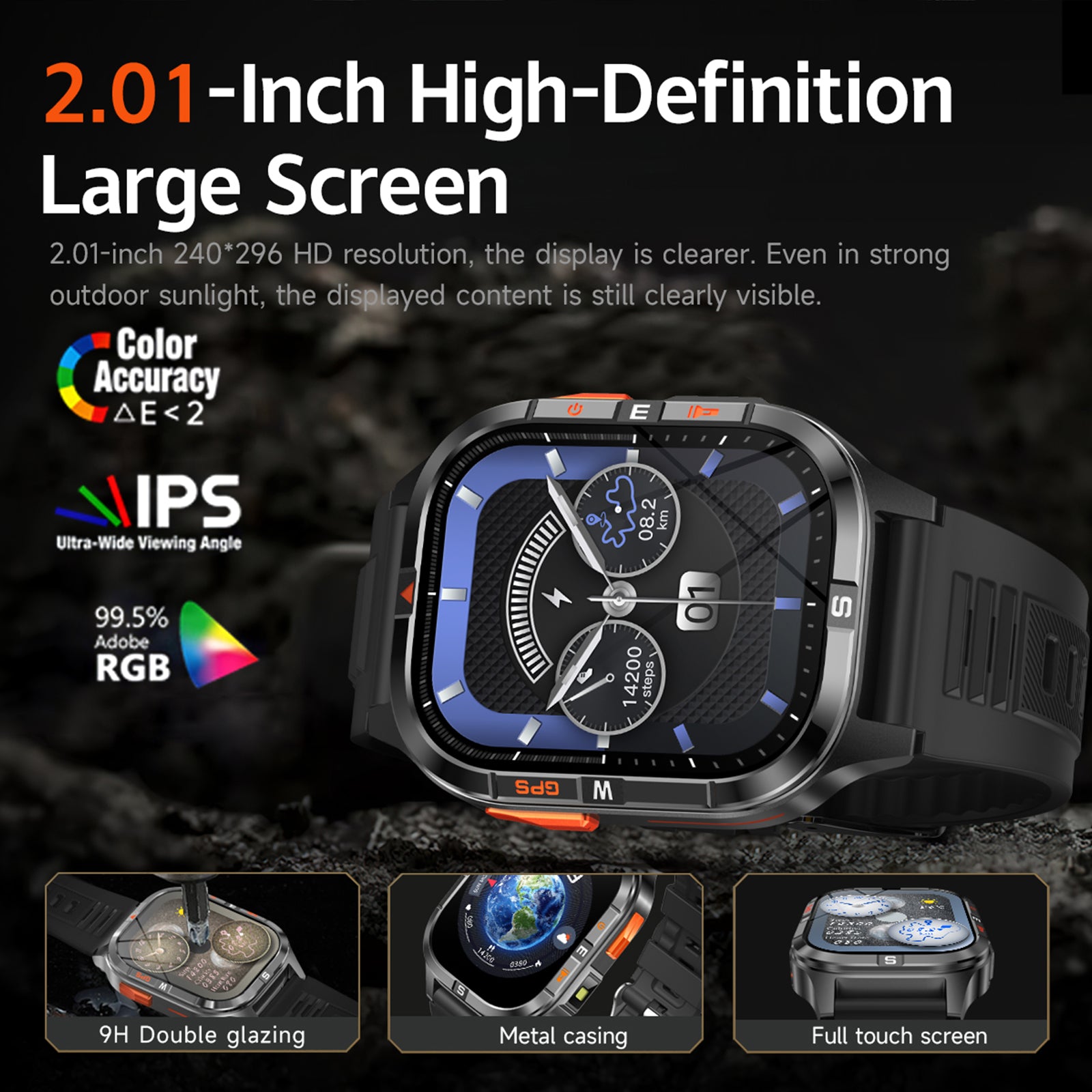 Geo-Path Pro Smartwatch(GPS)