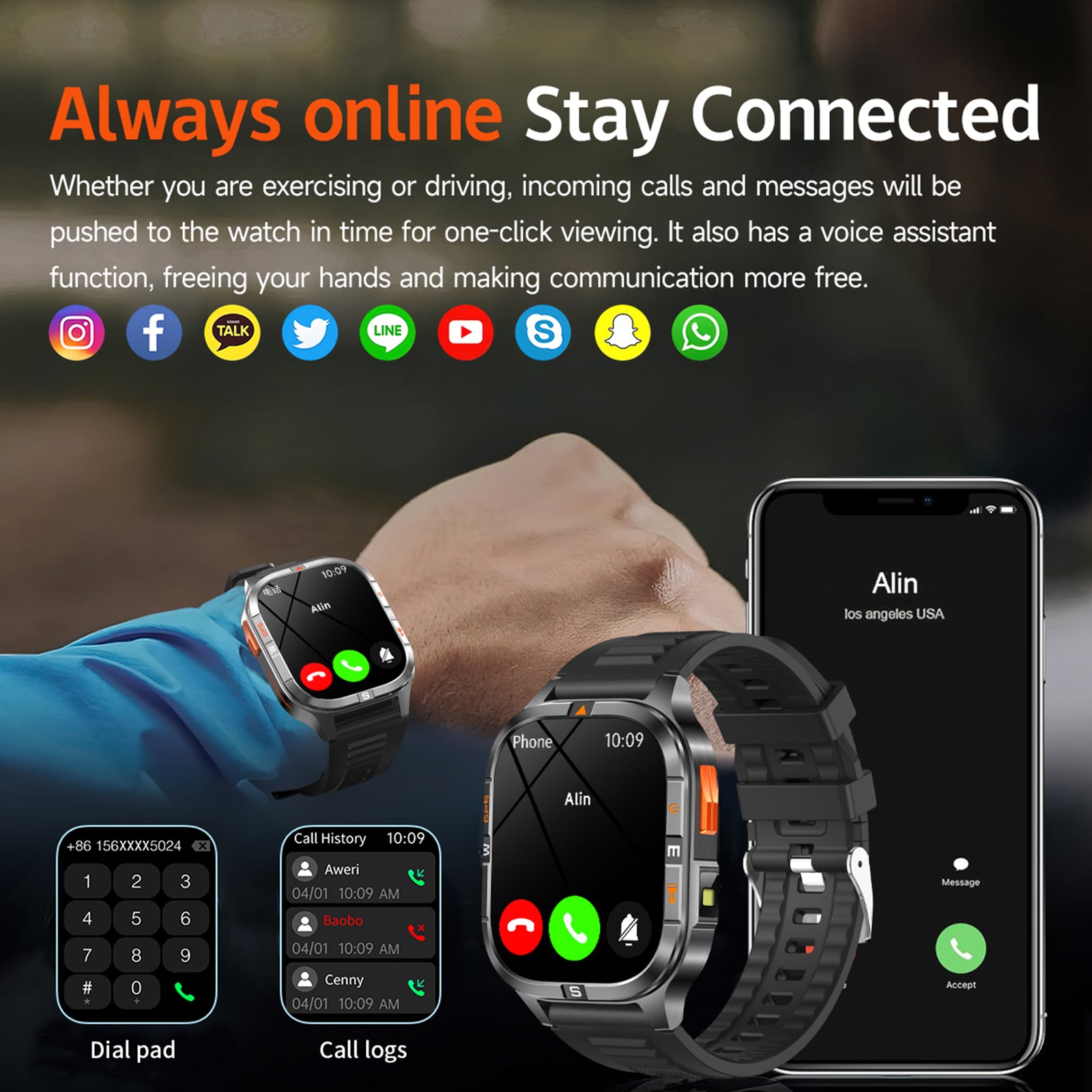 Geo-Path Pro Smartwatch(GPS)