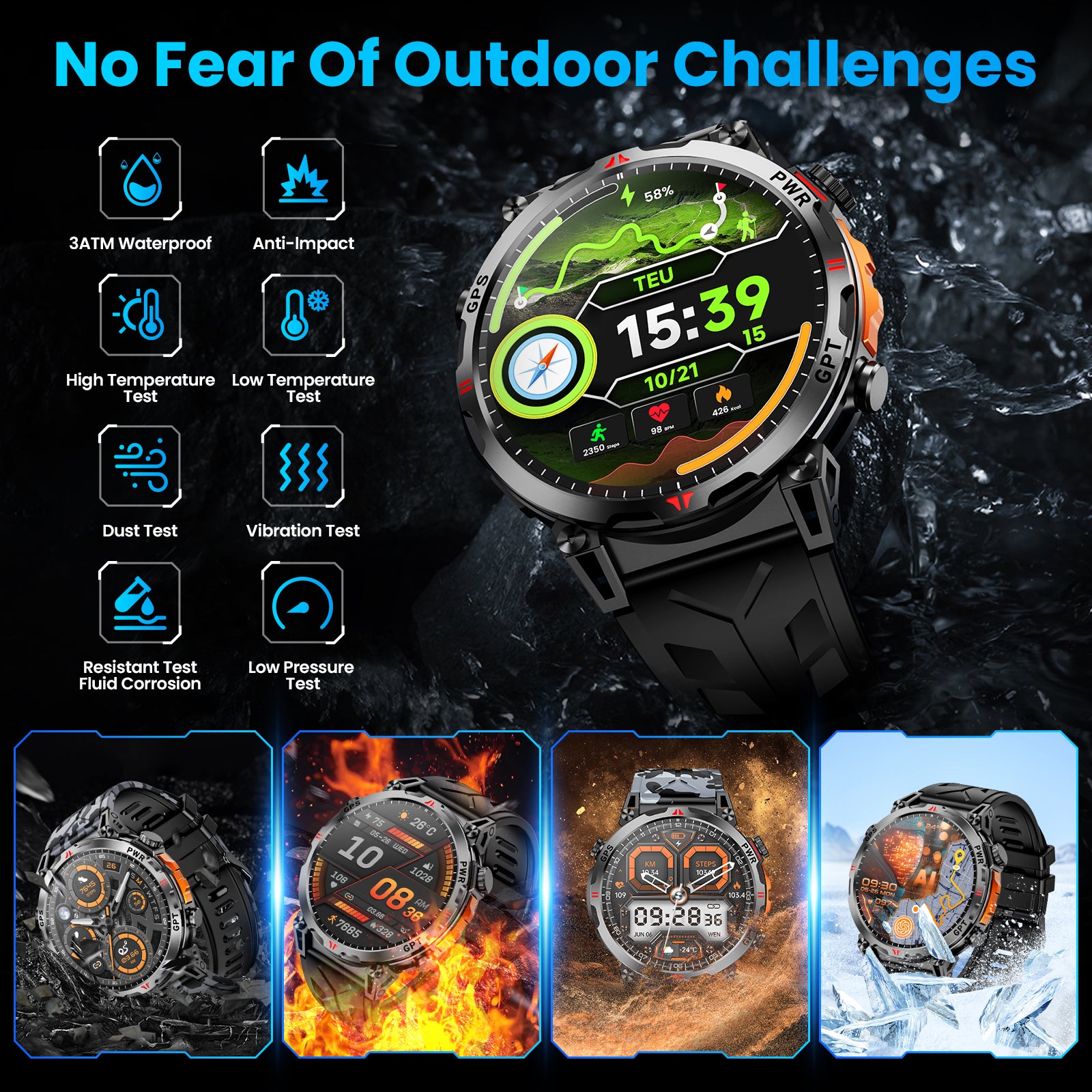 Geo-Path Smartwatch(GPS)