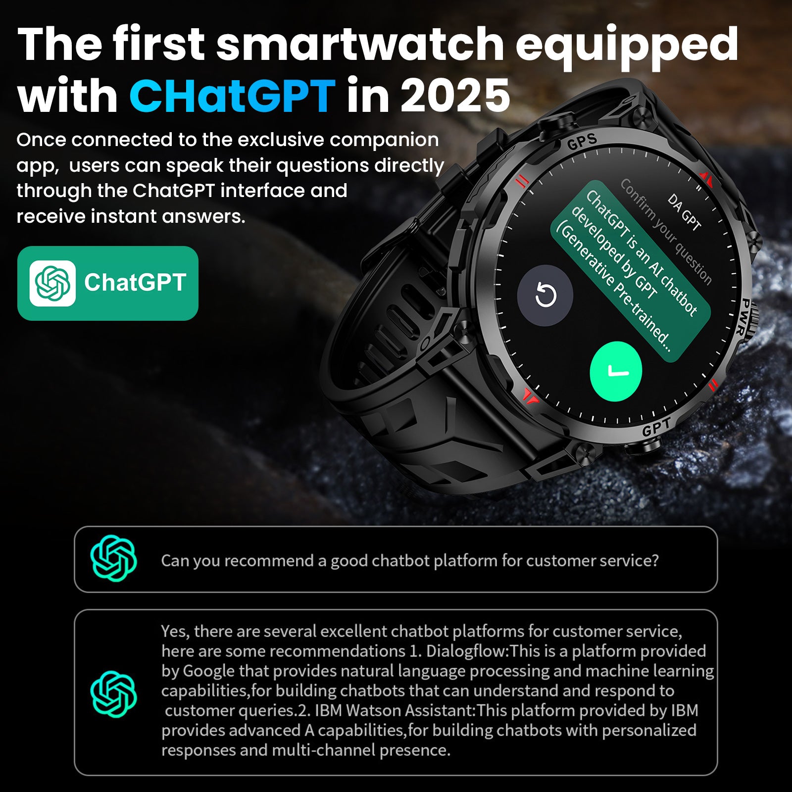 Geo-Path Smartwatch(GPS)