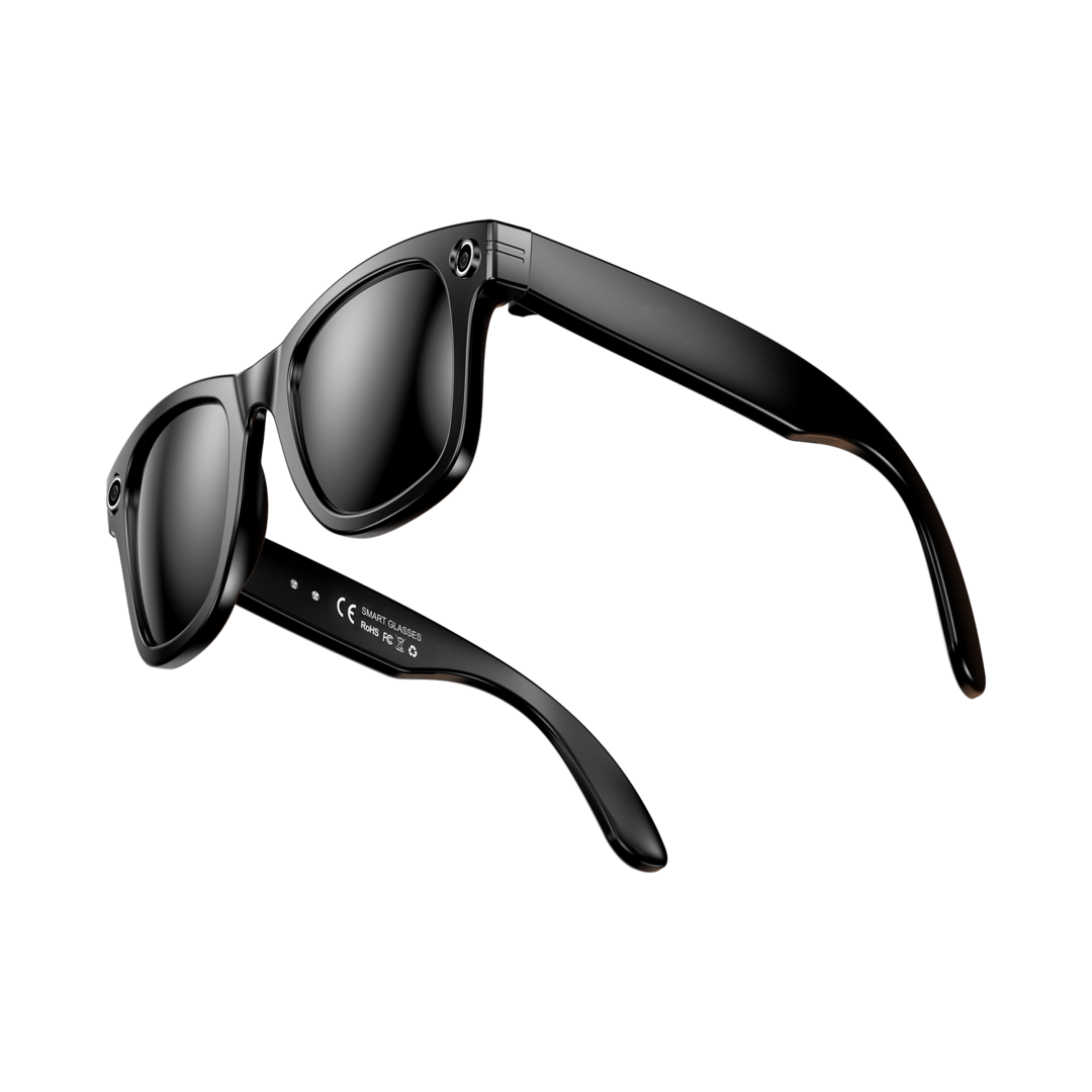 Mingdaln W610 AI Smart Glasses – Photo Recognition, Voice Assistant, Video Recording, Bluetooth Music, IP65 Waterproof