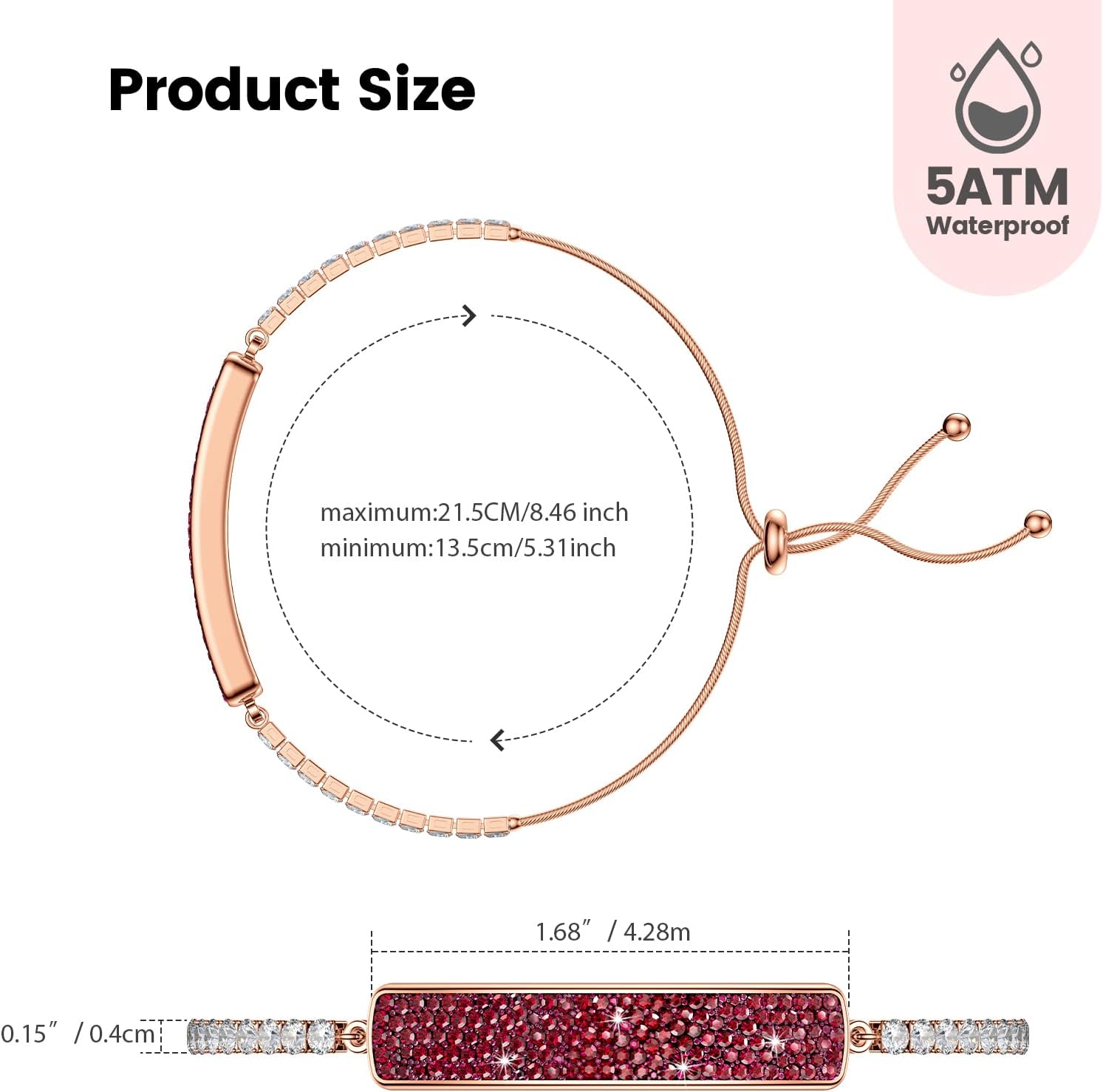 Mingdaln Smart Bracelet for Women