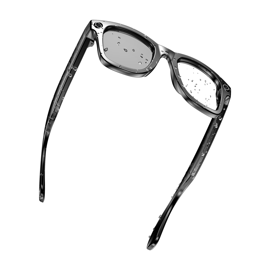 Mingdaln W610 AI Smart Glasses – Photo Recognition, Voice Assistant, Video Recording, Bluetooth Music, IP65 Waterproof
