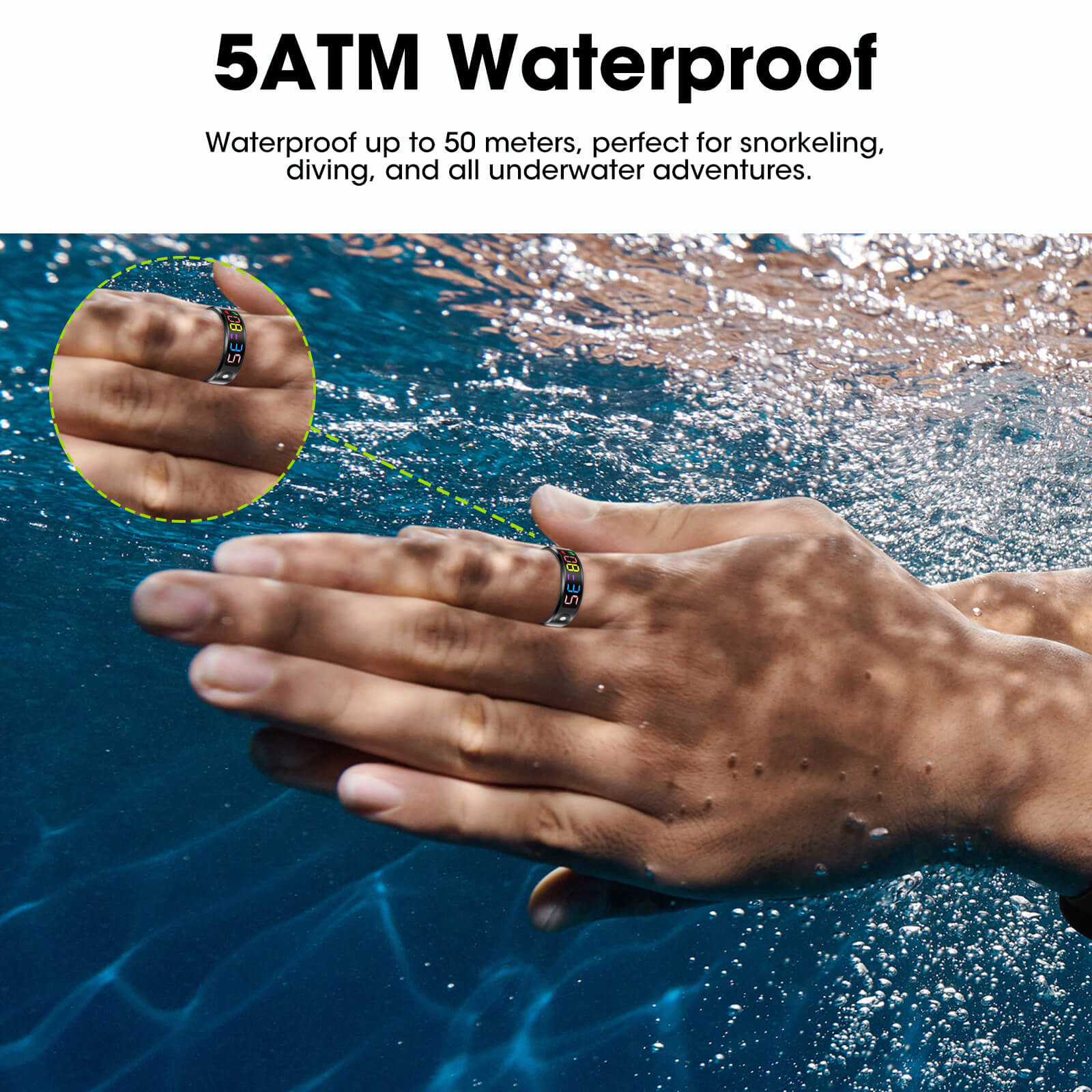 Mingdaln R12 Smart Ring For Men