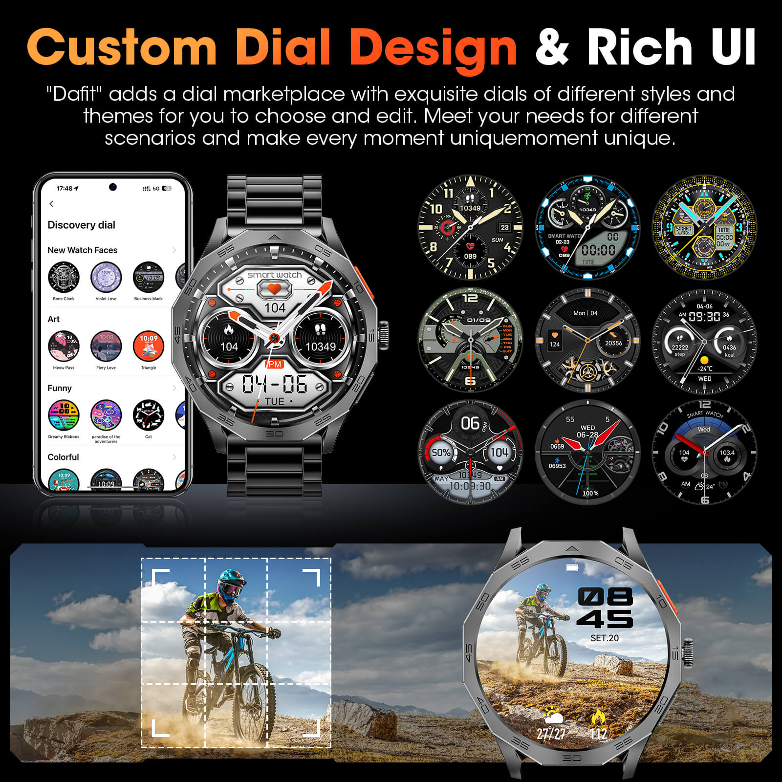 Mingdaln DA03 Smartwatch for men