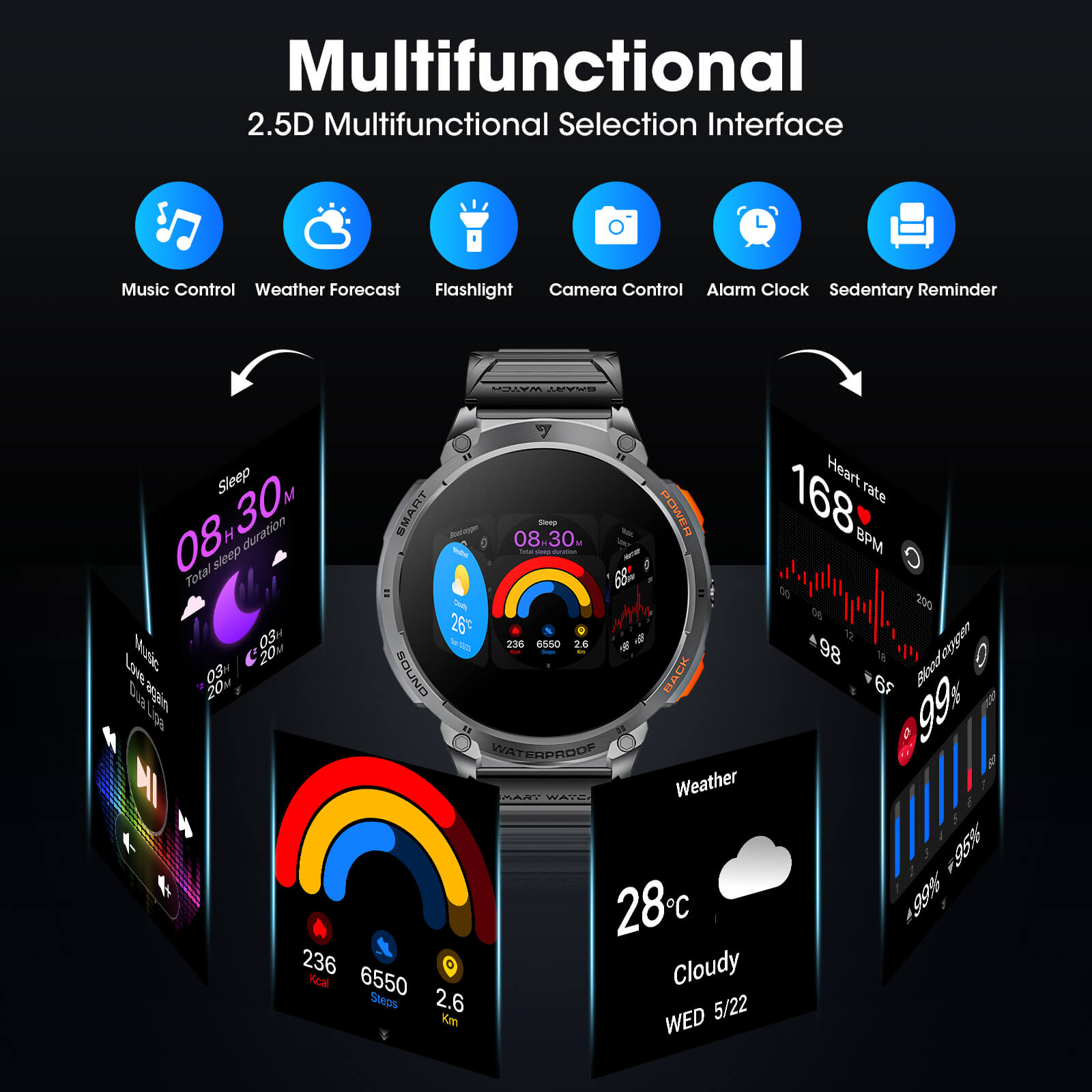 Mingdaln K68 Men's Smart watch