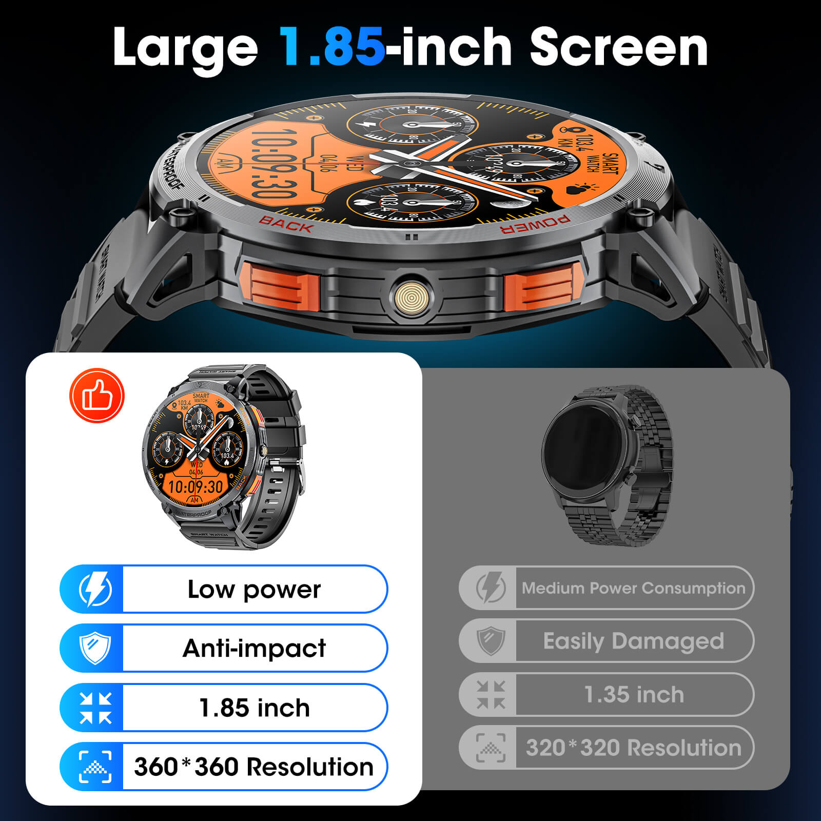 Mingdaln K68 Men's Smart watch