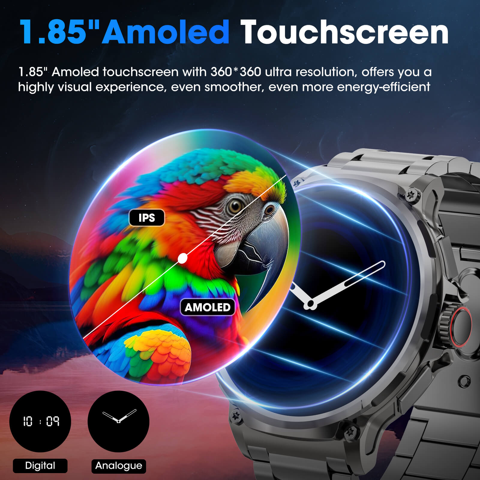 Mingdaln V69A Smart Watch For Men