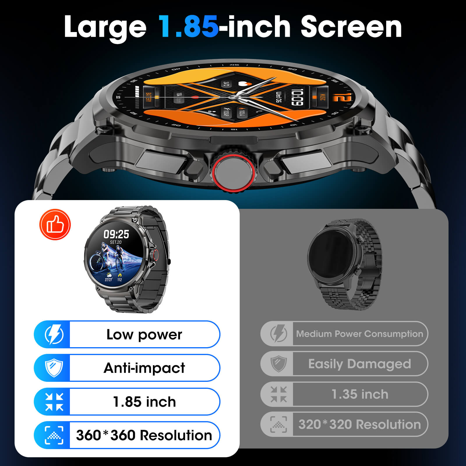 Mingdaln V69A Smart Watch For Men