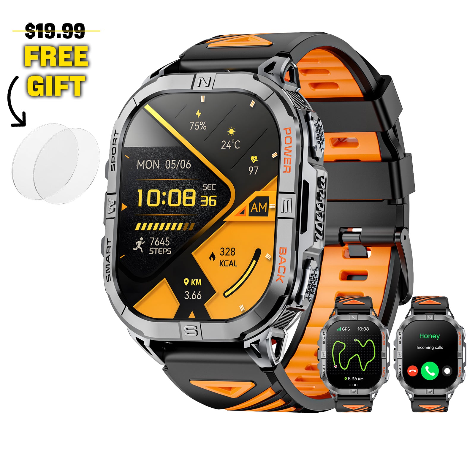 Mingdaln K72 GPS Smart Watch