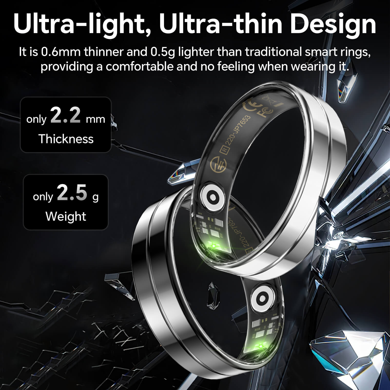 Mingdaln R11 Smart Ring For Men