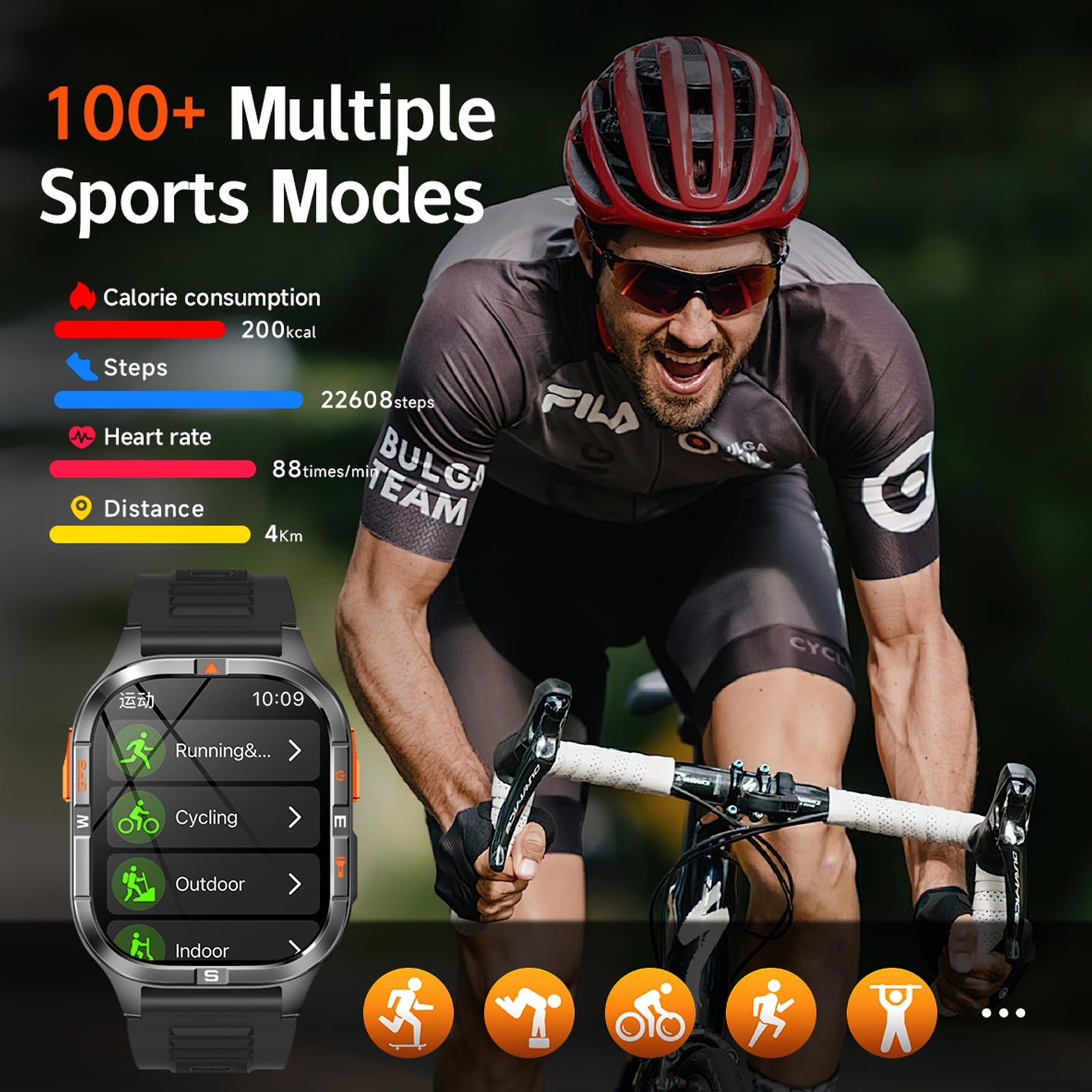 Geo-Path Pro Smartwatch(GPS)