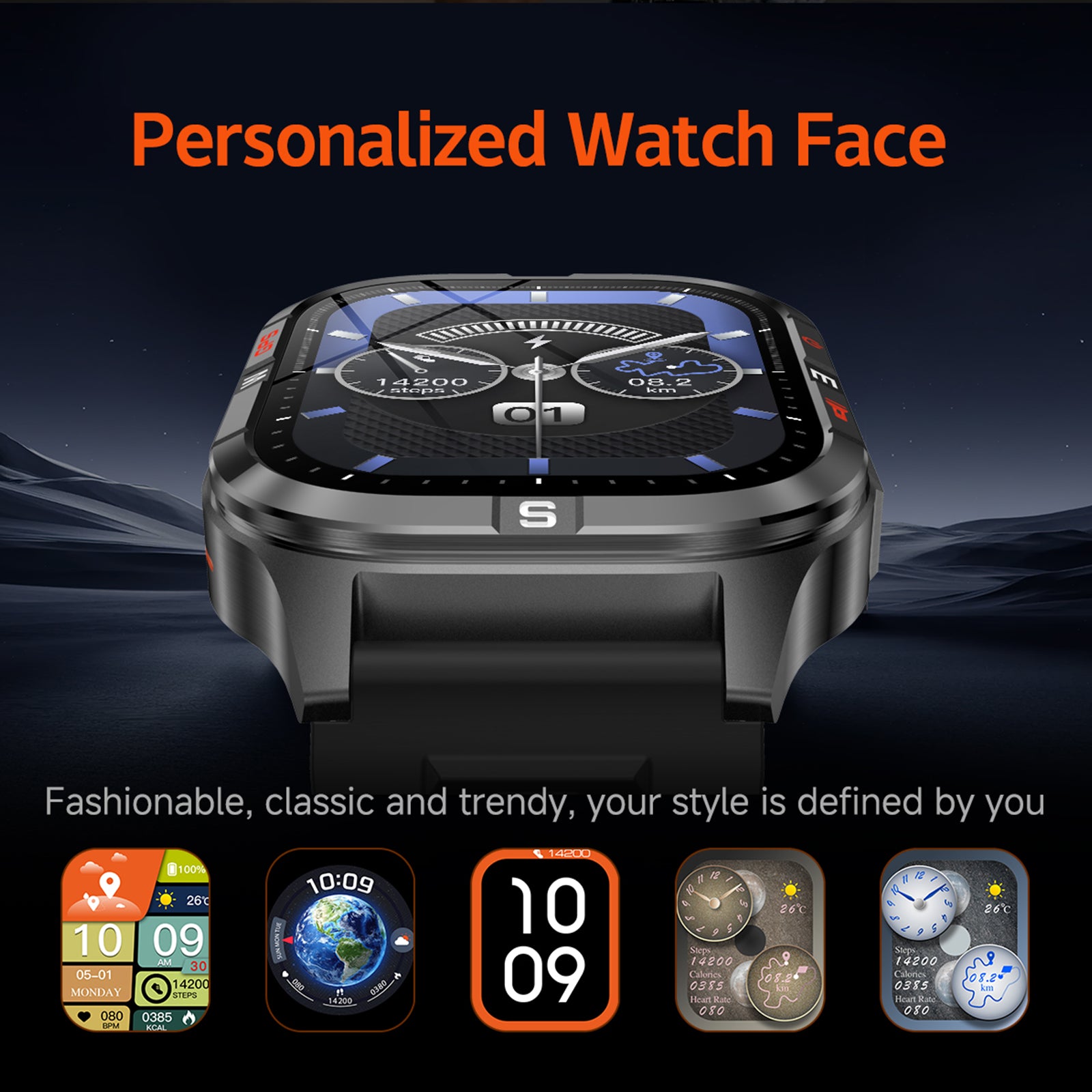 Geo-Path Pro Smartwatch(GPS)