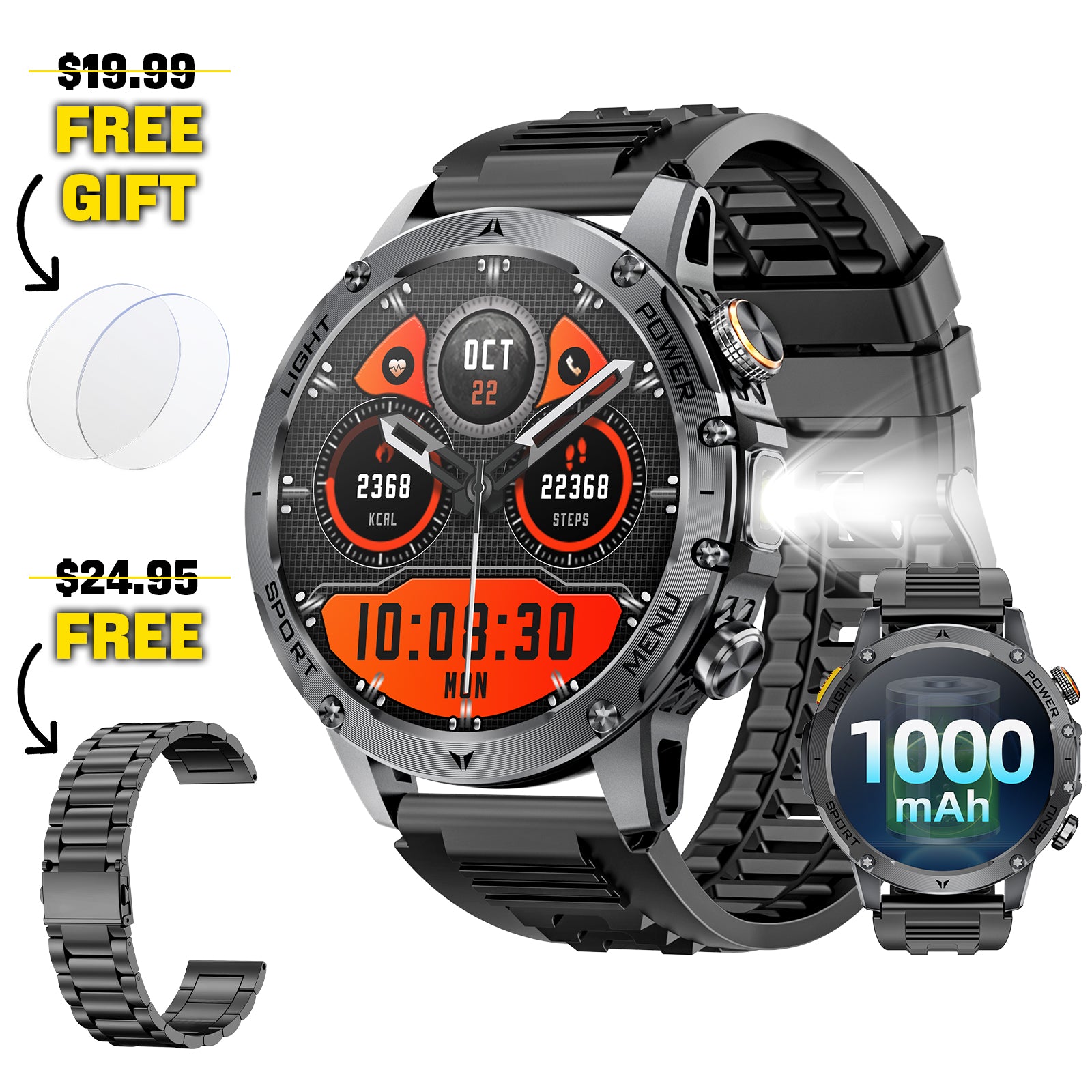 Mingdaln AK87 Military Smartwatch