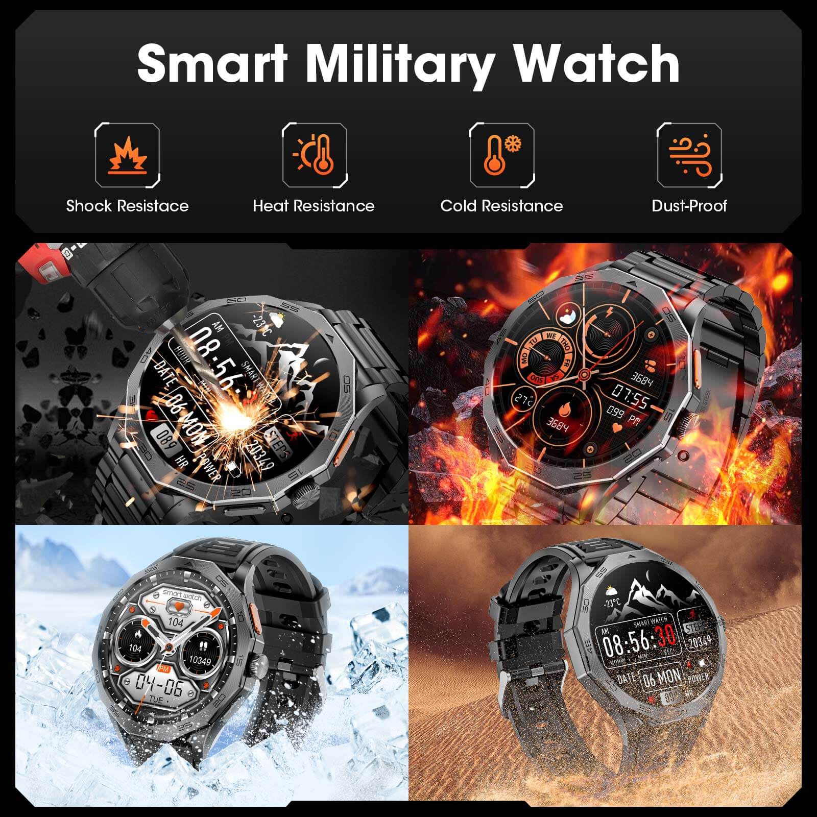 Mingdaln DA03 Smartwatch for men 