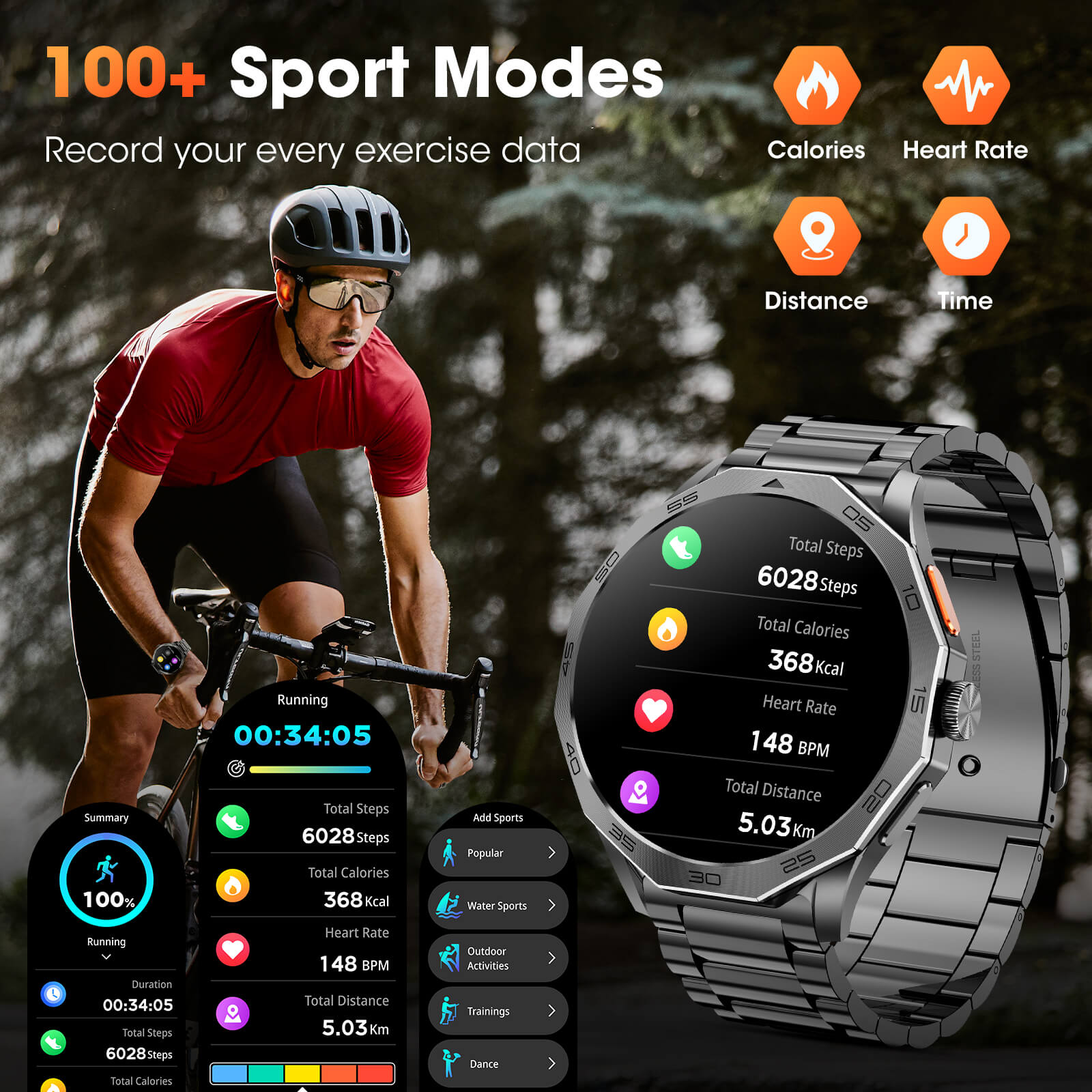 Mingdaln DA03 Smartwatch for men 