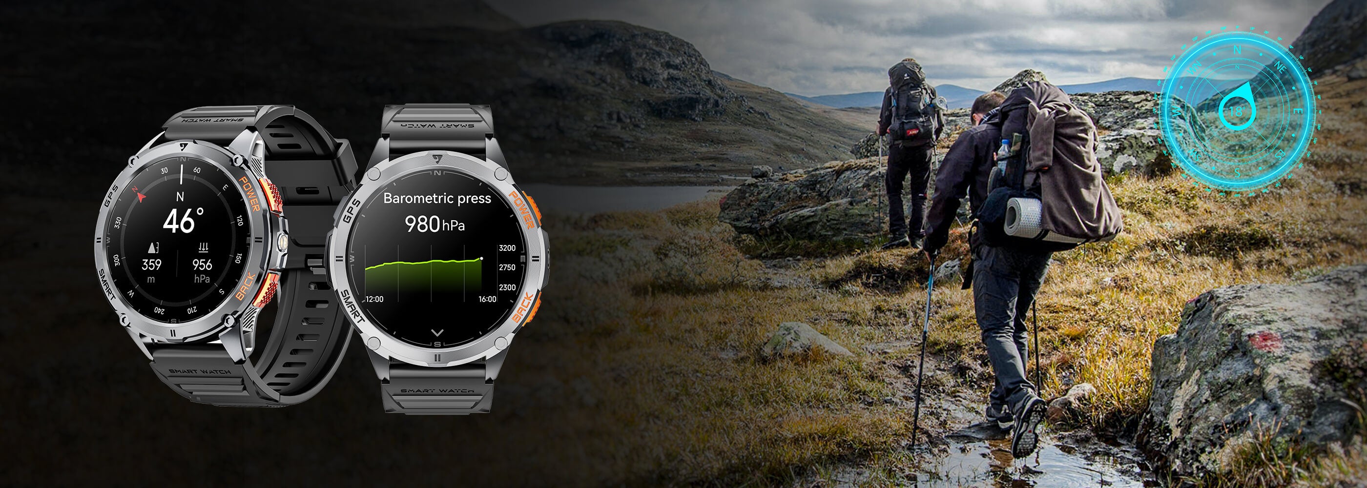 MINGDALN GPS Smartwatch banner 1desktop version