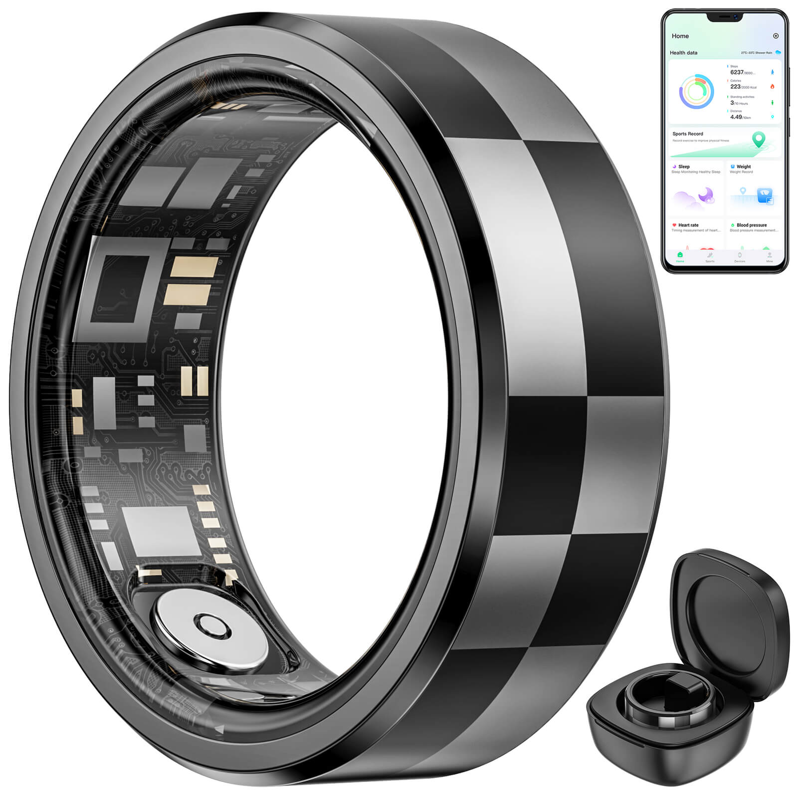 Mingdaln R9 Smart Ring For Men